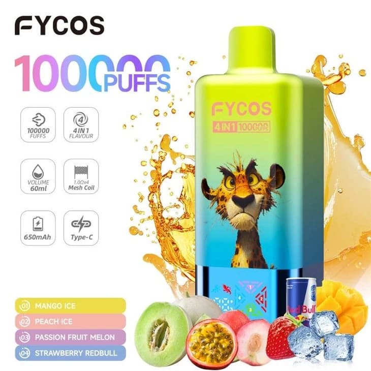 Fycos 100K Puffs 4-in-1 Vape 06
