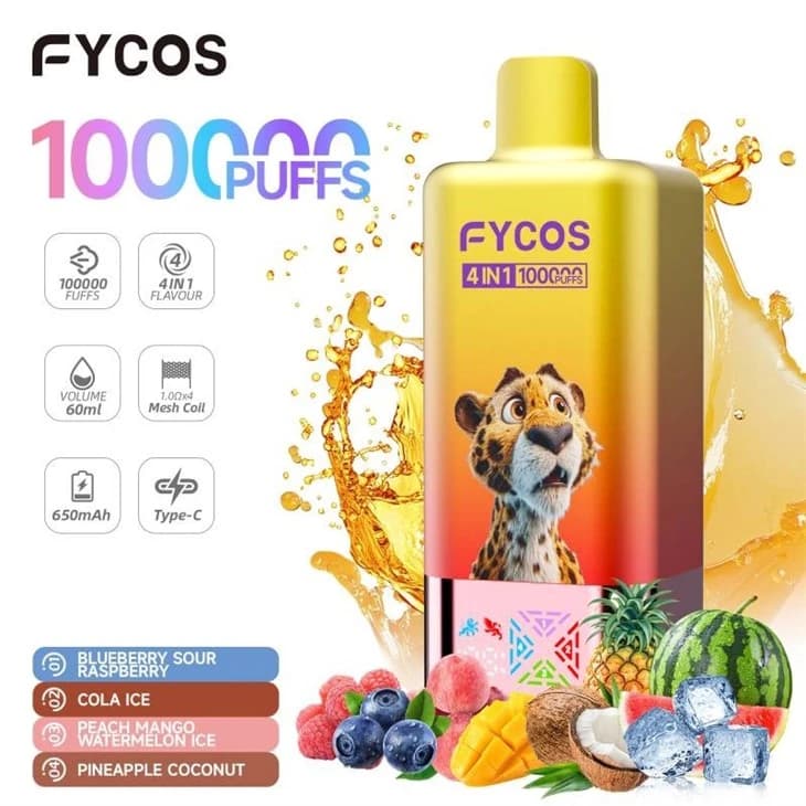 Fycos 100K Puffs 4-in-1 Vape 10
